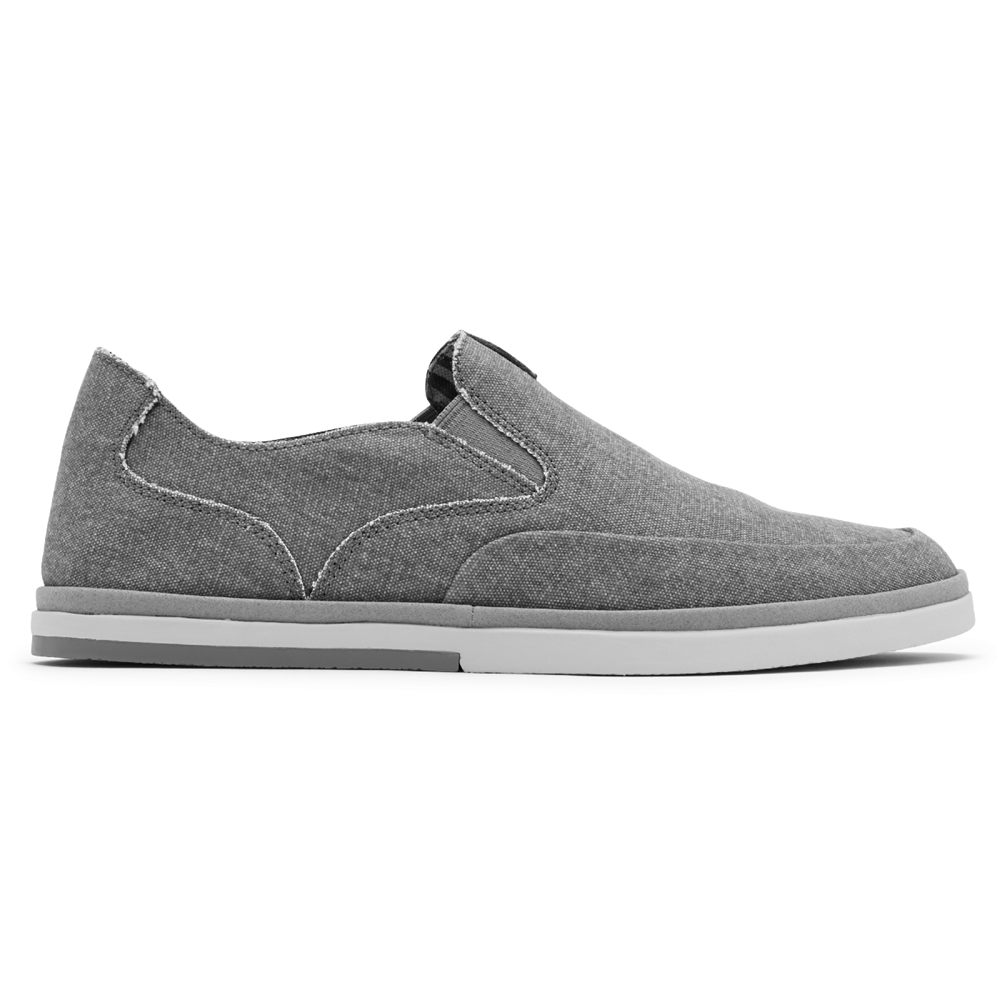 Rockport Mens Slip-On Grey - Austyn - UK 950-SQFKMC